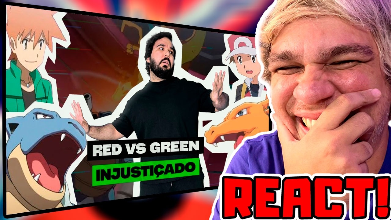 REAGINDO AO Z&Eacute; RENACHO: RED VS GREEN NA LIGA POK&Eacute;MON