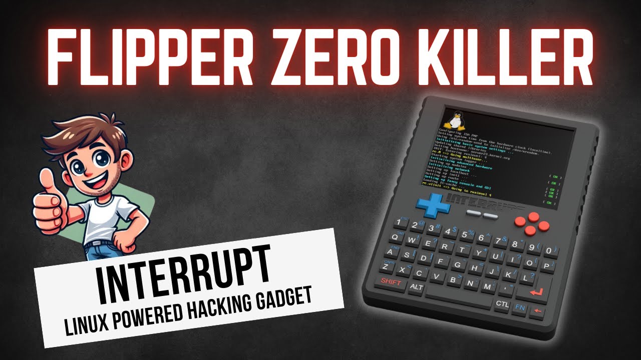 🔥 Interrupt: The Flipper Zero Killer? Ultimate Linux Hacking Gadget for 2025!