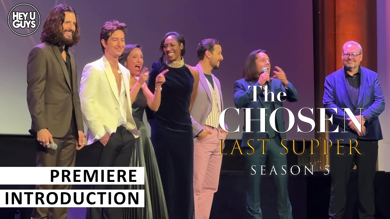 The Chosen Season 5 - The Cast on stage Intro at the Madrid Premiere - The Full Introduction
