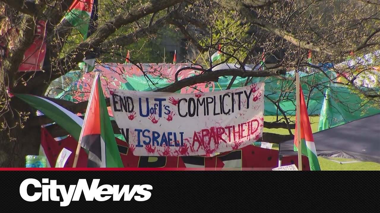 Protestors at UofT encampment vow not to move after meeting administration