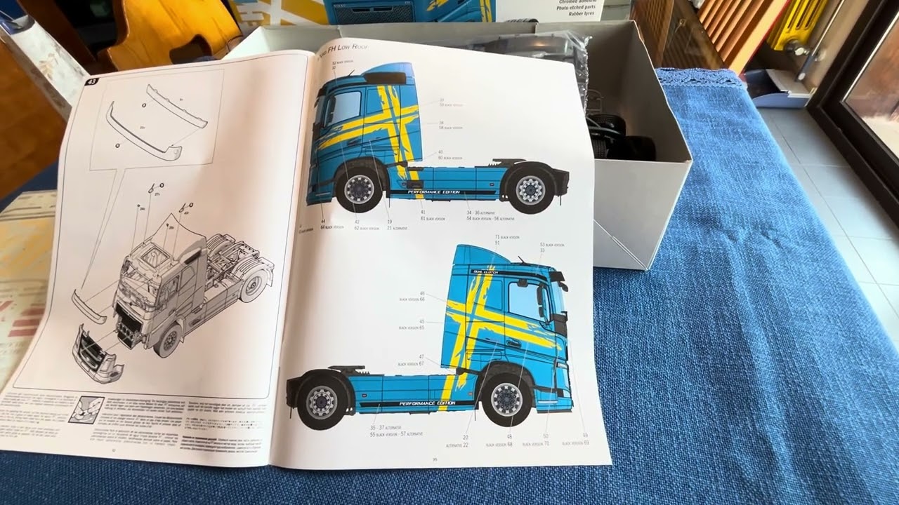 Unboxing Volvo FH Italeri