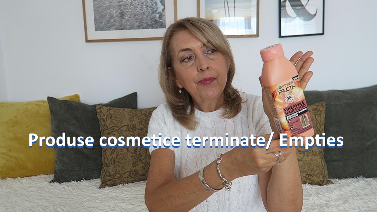 Produse cosmetice terminate/ Empties