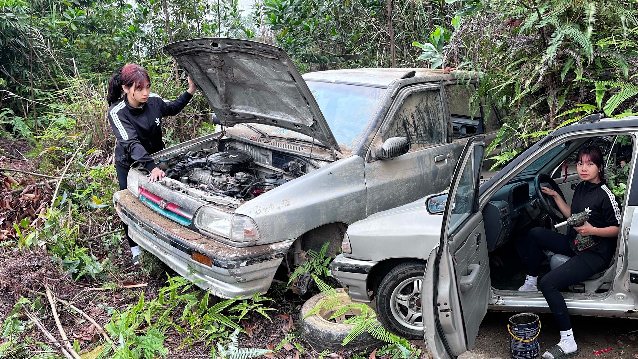 THE CAR IN THE DEEP FOREST AND THE GIRL OF GENIUS - CAN SHE RESTORE IT?