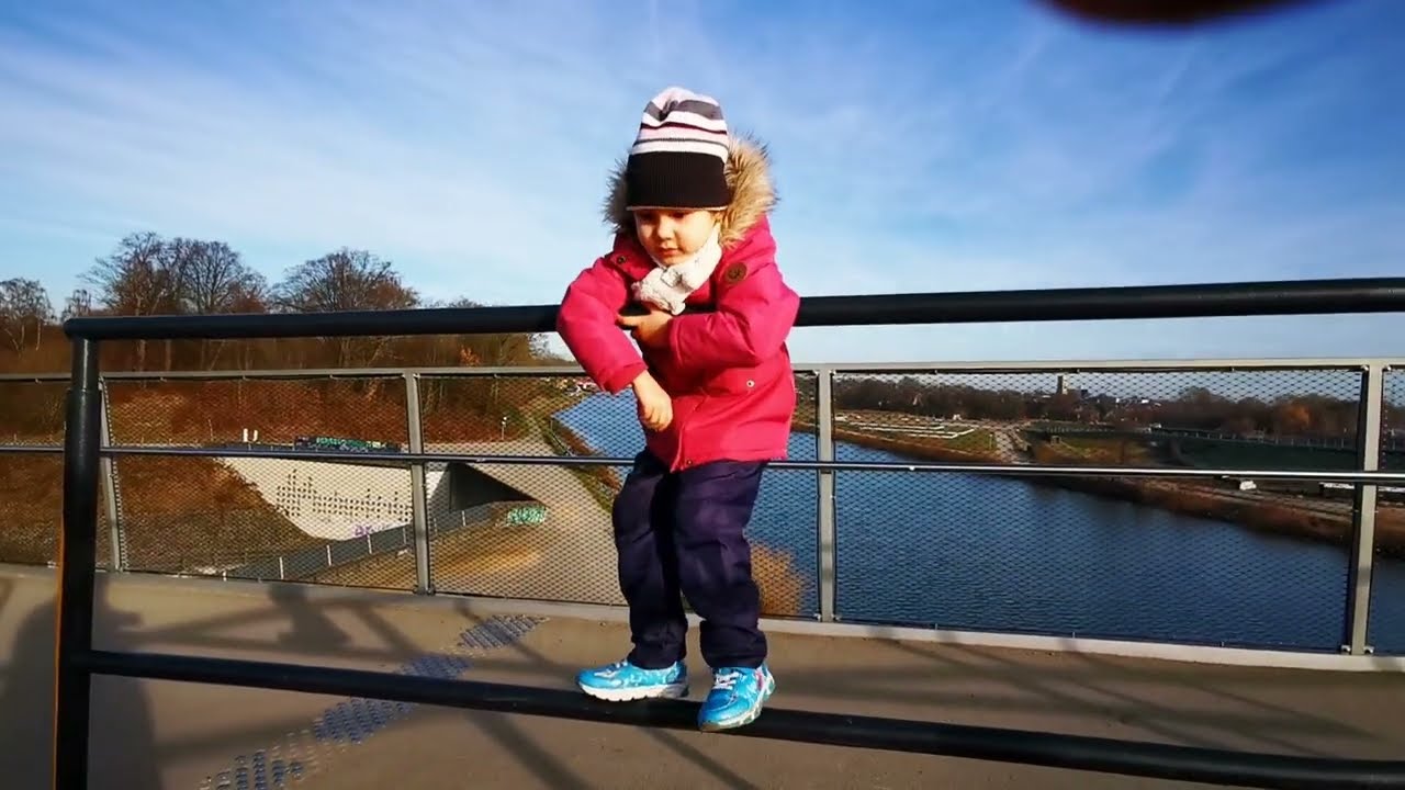Eine Kalte Spaziergang im Emscherlandpark, Castrop-Rauxel und die neblige Fahrt nach Marl 