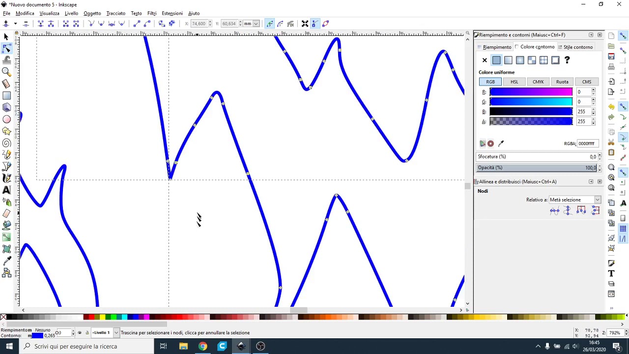 Creazione ciondolo con Inkscape Ita