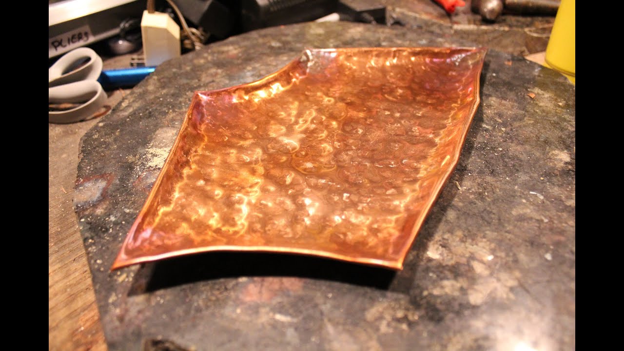 How to Hammer Out a Copper Platter or Plate