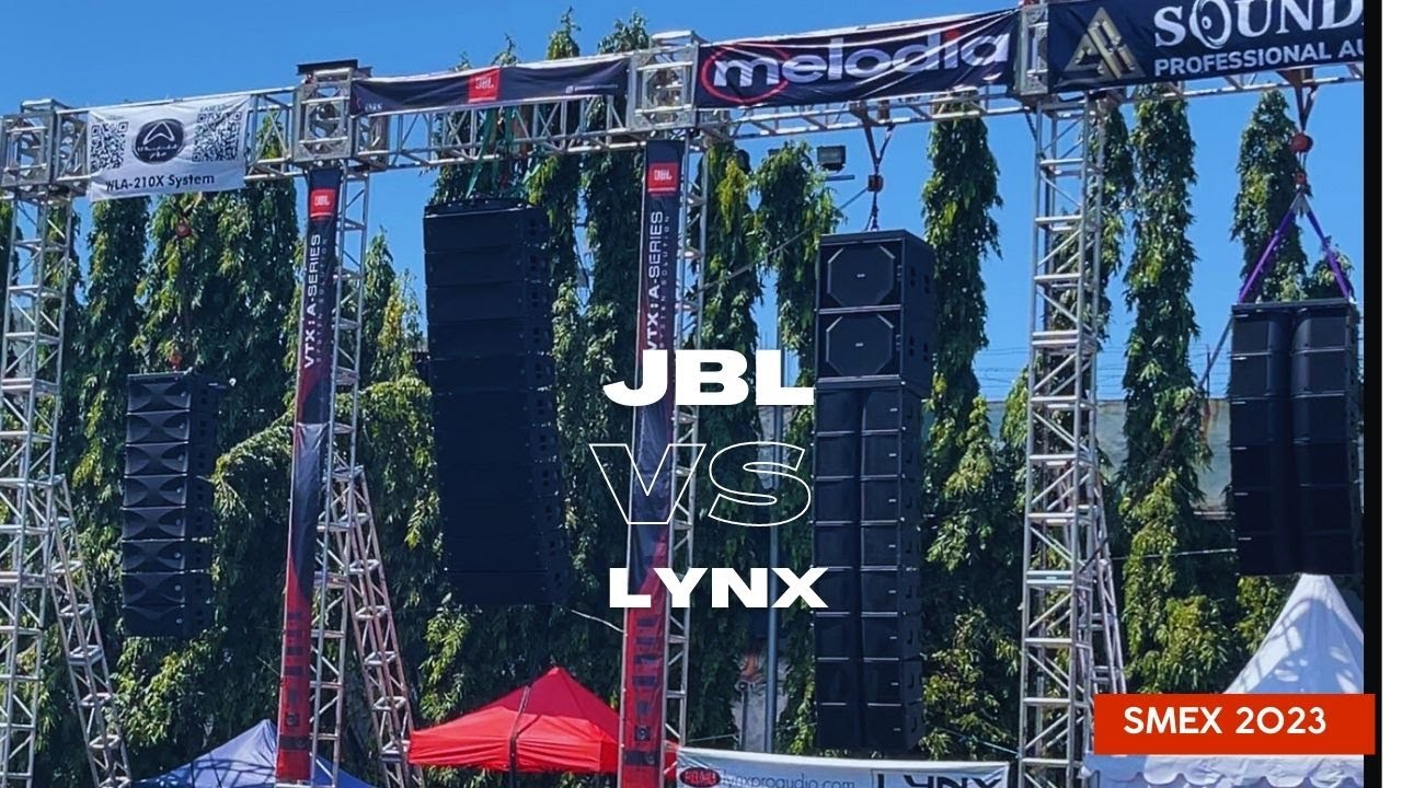 Beginilah suara asli dari JBL DN LYNX di acara SMEX 2023 di grand city suarabaya