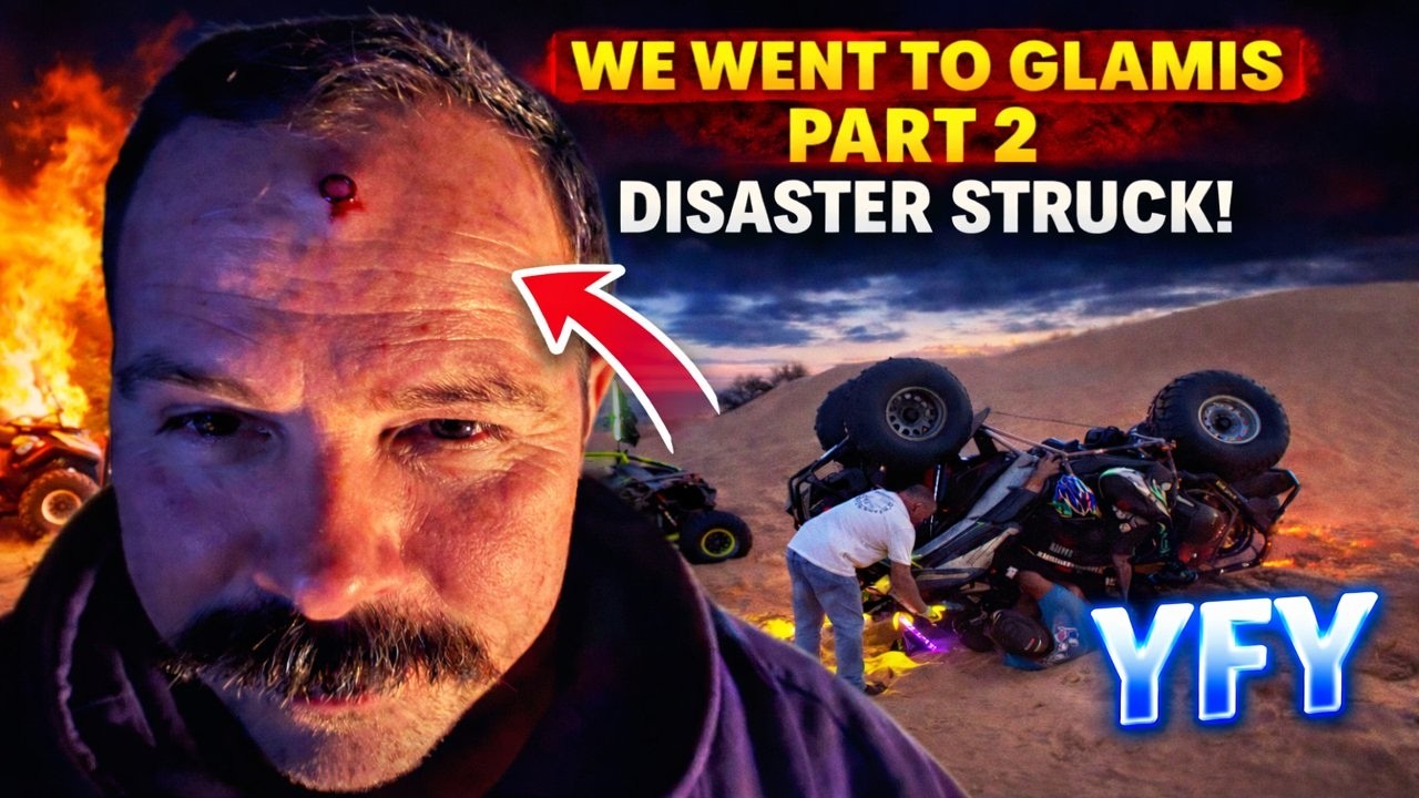 Part 2....Glamis Chaos: Crashes, Night Shenanigans & Survival