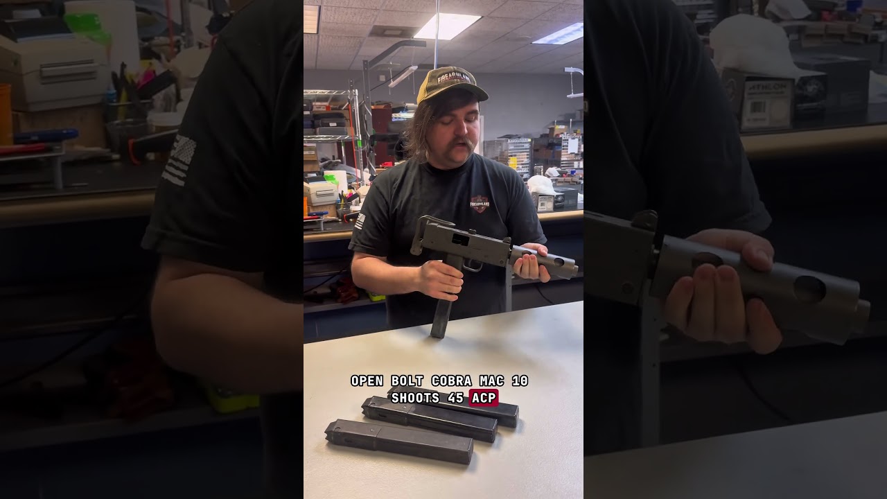 Cobray MAC 10 Fully-Auto Machine Gun