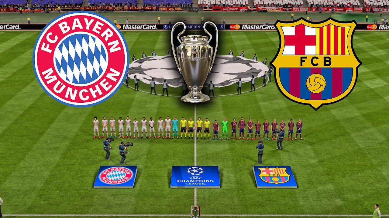 BARCELONA VS BAYERN MUNICH - Champions League Final 2021 - Full Gameplay