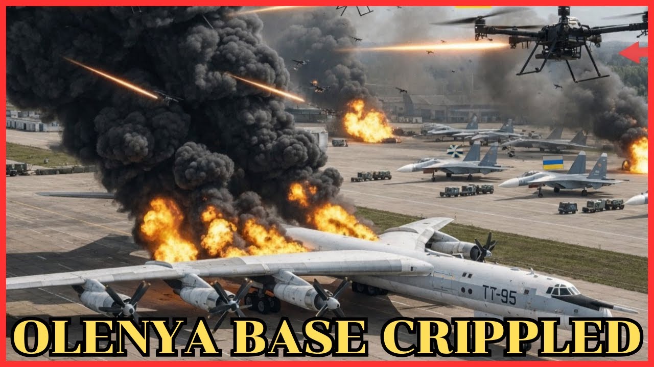 BREAKING: Ukraine Obliterates Russia’s $2 Billion Air Base! Tu-95 & Su-35 DESTROYED!