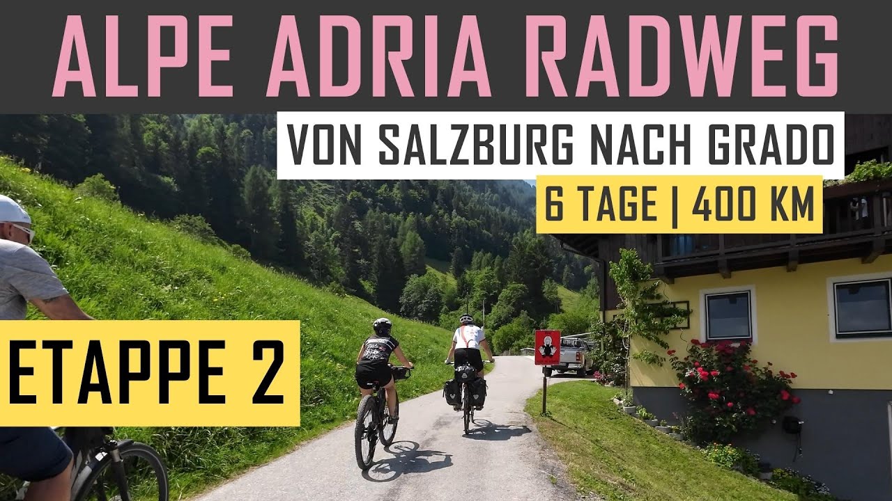 ALPE ADRIA TOUR mit dem E-Bike🏔️ Von Salzburg nach Grado - ETAPPE 2