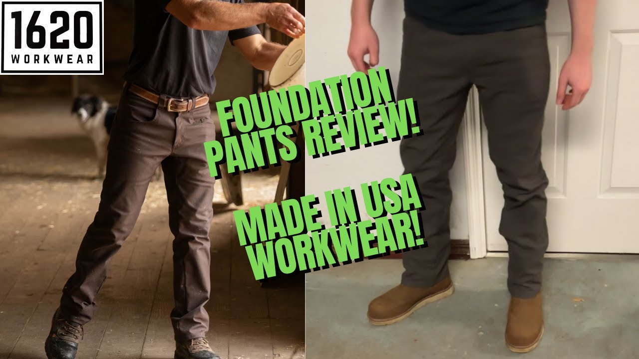 1620 WorkWear Foundation Pants Quick Review | Made in USA!