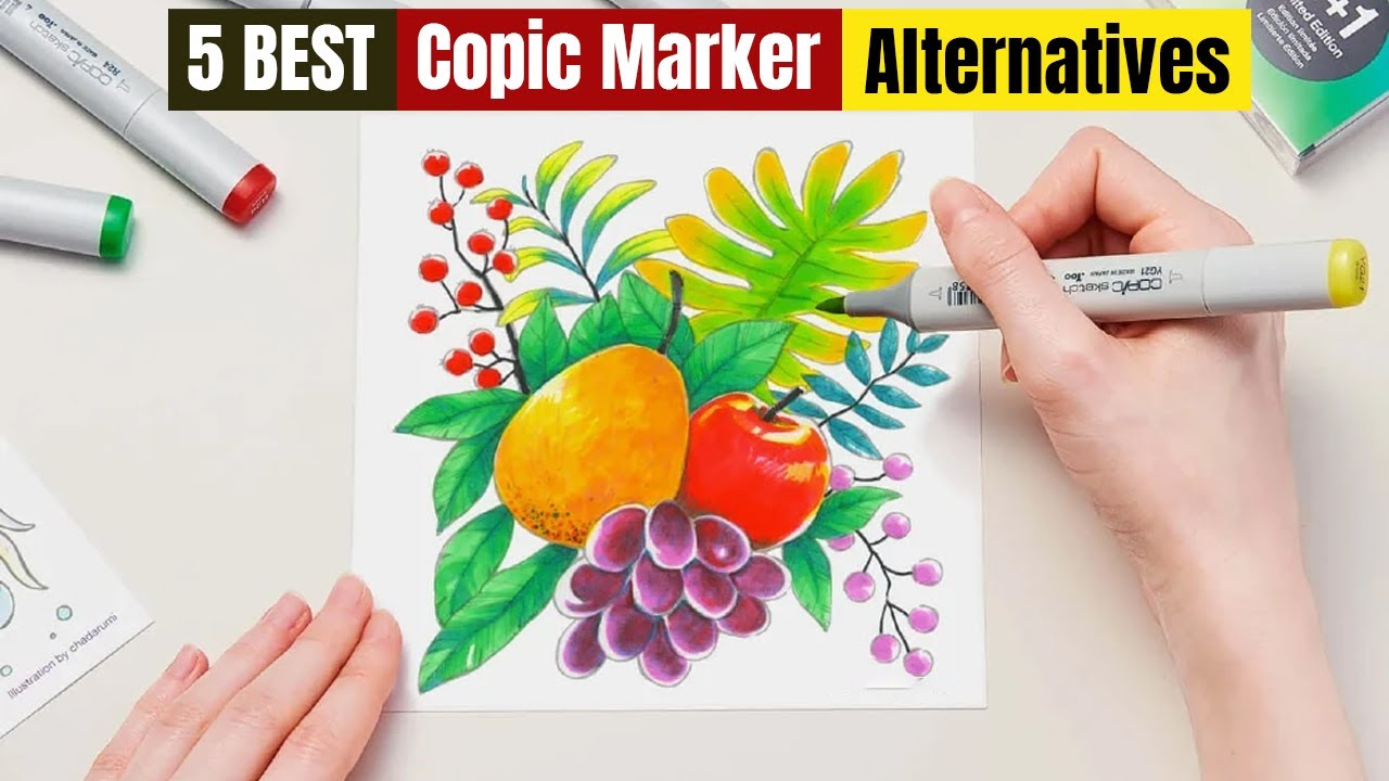 Best Copic Marker Alternatives of 2025 [Updated]