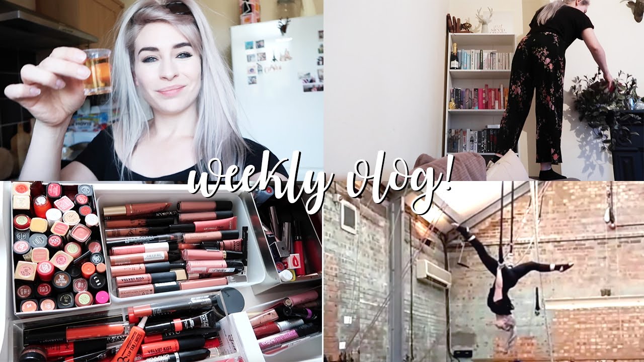 DECLUTTERING + MY CIRCUS PERFORMANCE! #WeeklyVlog10