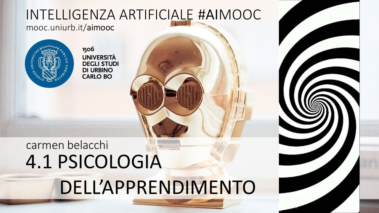AIMOOC 4.1 - Psicologia dell'apprendimento