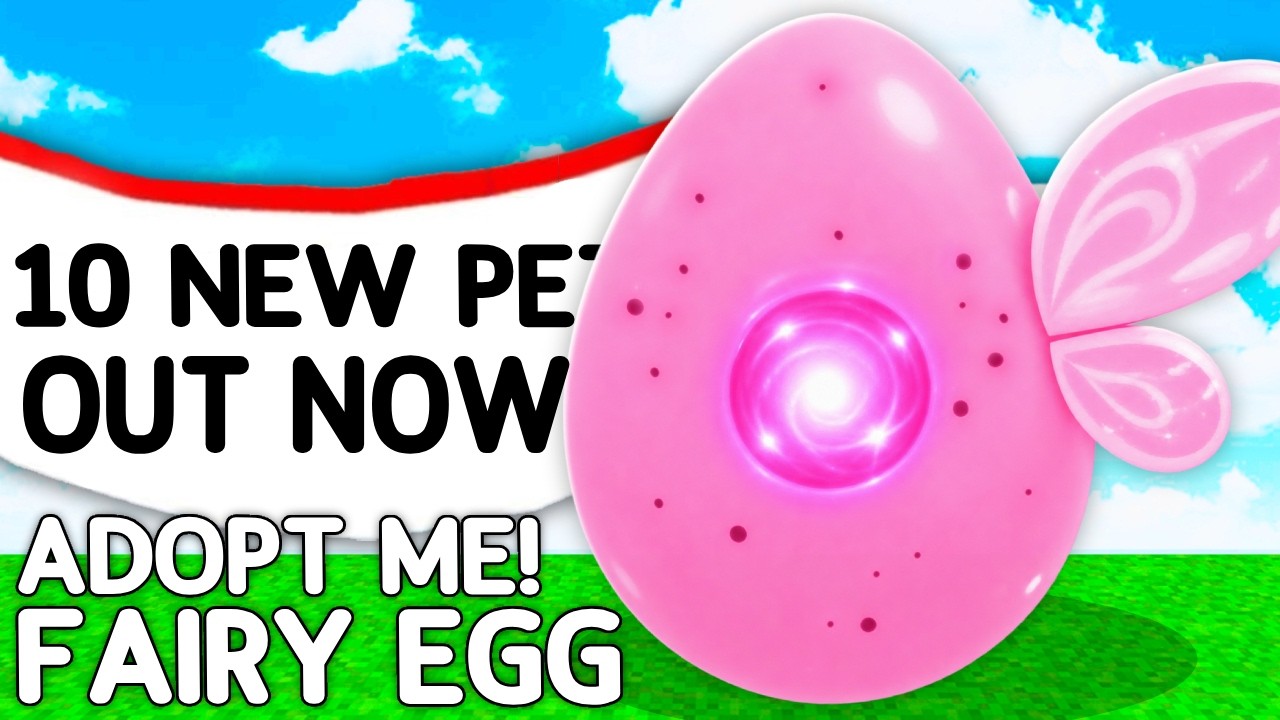 Adopt Me FAIRYTALE EGG Update RELEASE! LIVE