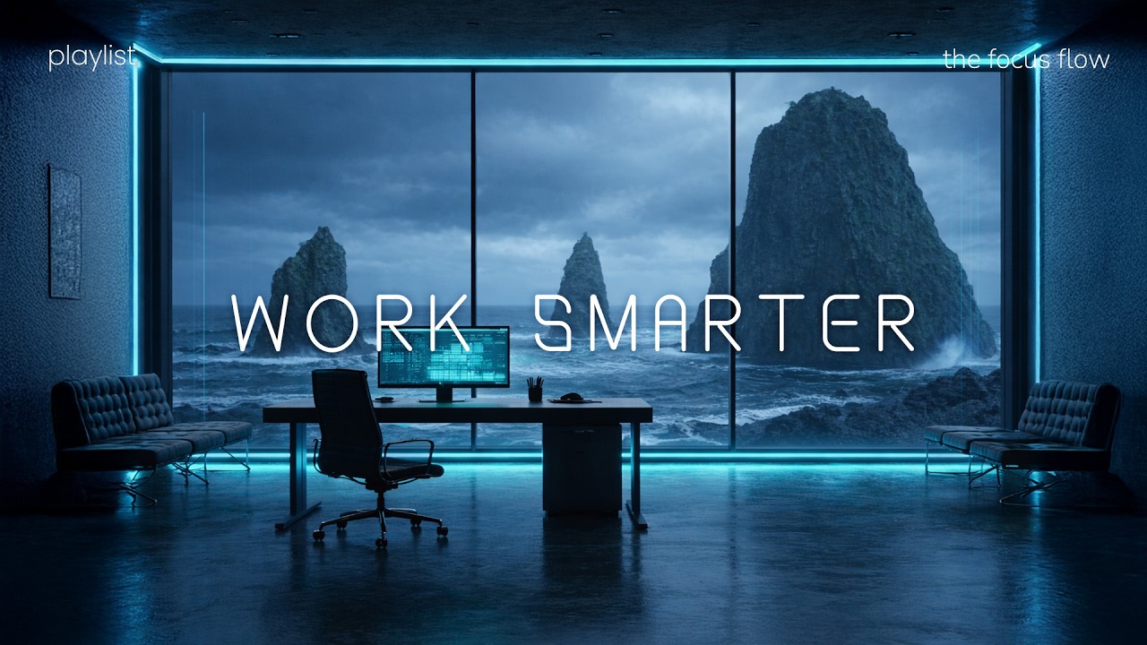 Deep Work Music for Deep Brain Efficiency ~ Ambient Focus Boost Live
