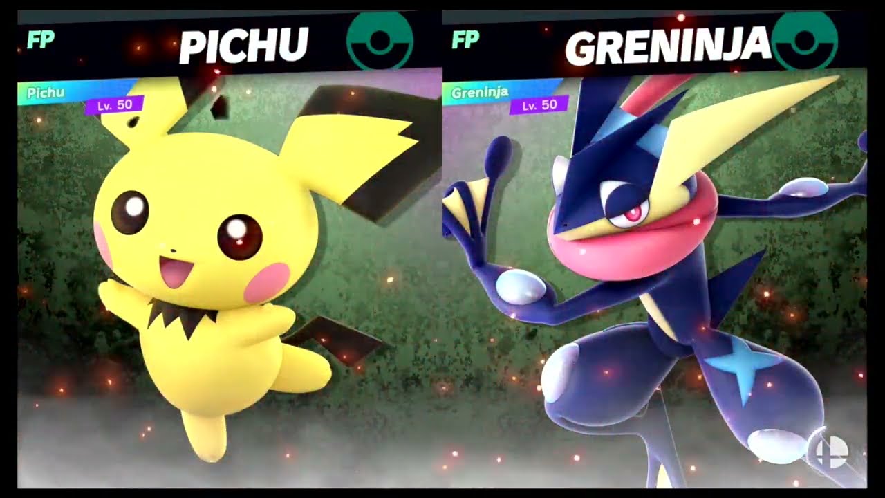 Super Smash Bros Ultimate Amiibo Fights – Pichu vs the World #48 Pichu vs Greninja