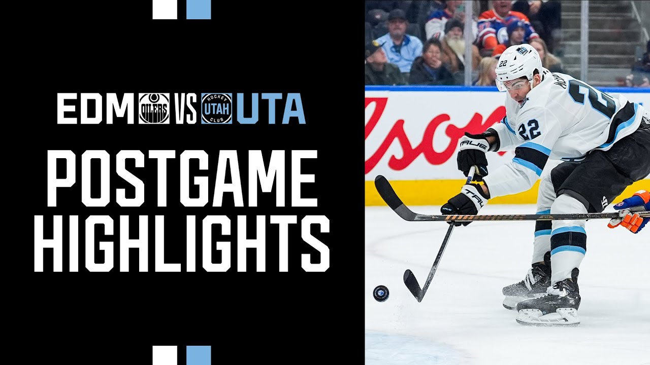 Utah Hockey Club vs. Edmonton Oilers | 12.31 Game Highlights