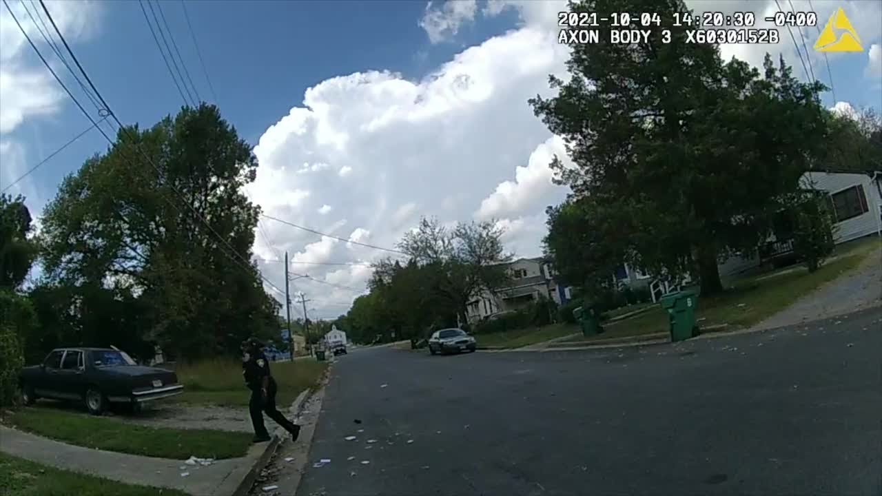 Watch now: Petersburg police body camera footage