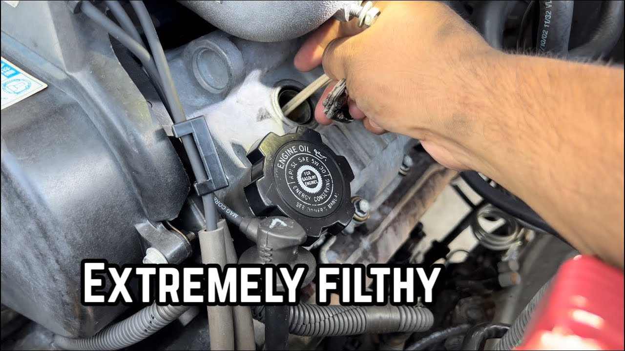 How to Clean Spark Plug Tube Holes!! (5vz-Fe)