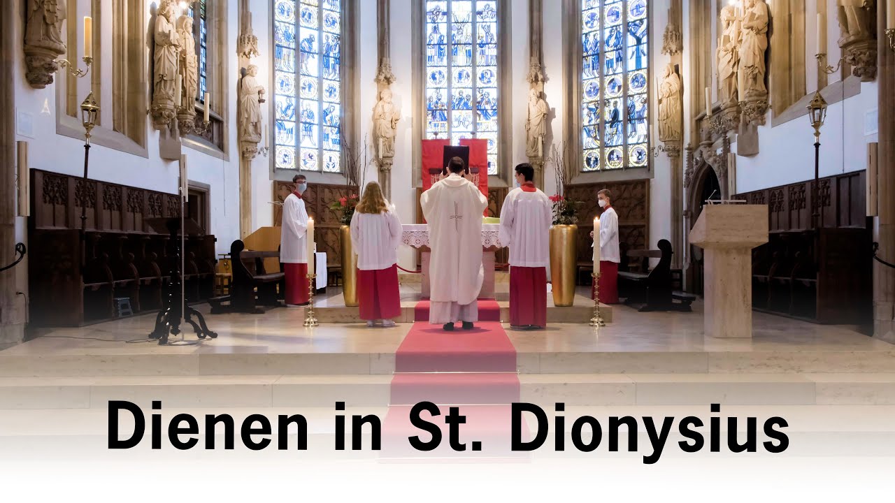 Hilfe ich muss gleich Messe Dienen - St. Dionysius