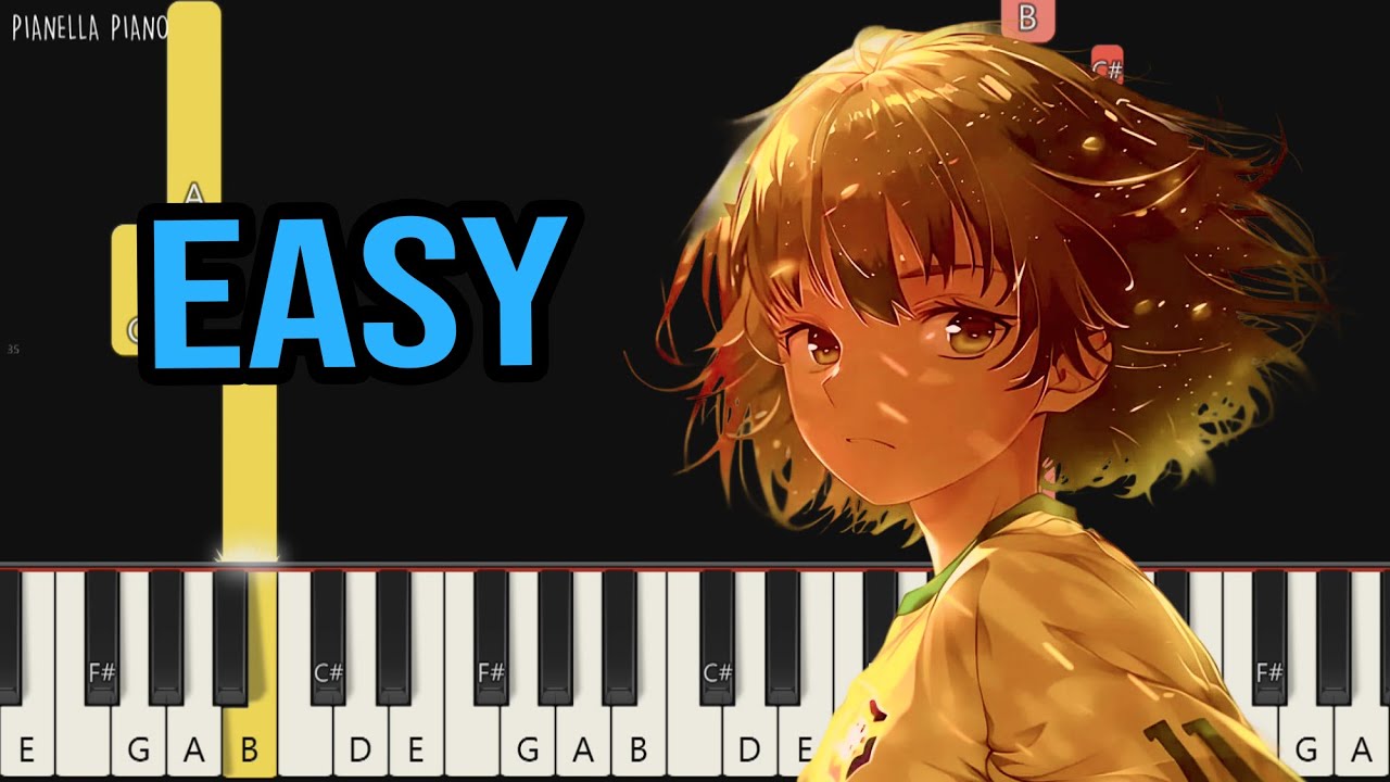 PASSO BEM SOLTO (SLOWED) | EASY Piano Tutorial by Pianella Piano