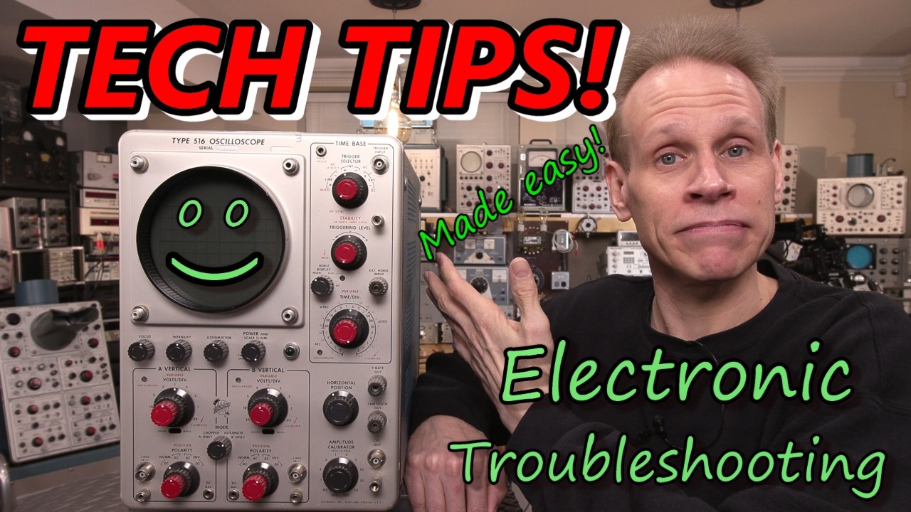 Electronic Tech Tips - Troubleshooting Process And Fault Diagnosis Made Easy!
