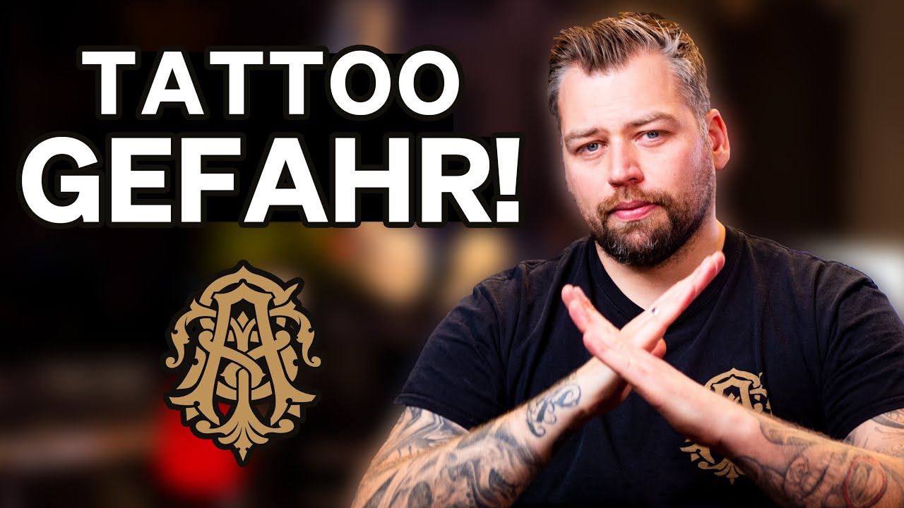 Diese Punkte machen Tattoos gefährlich für Dich!