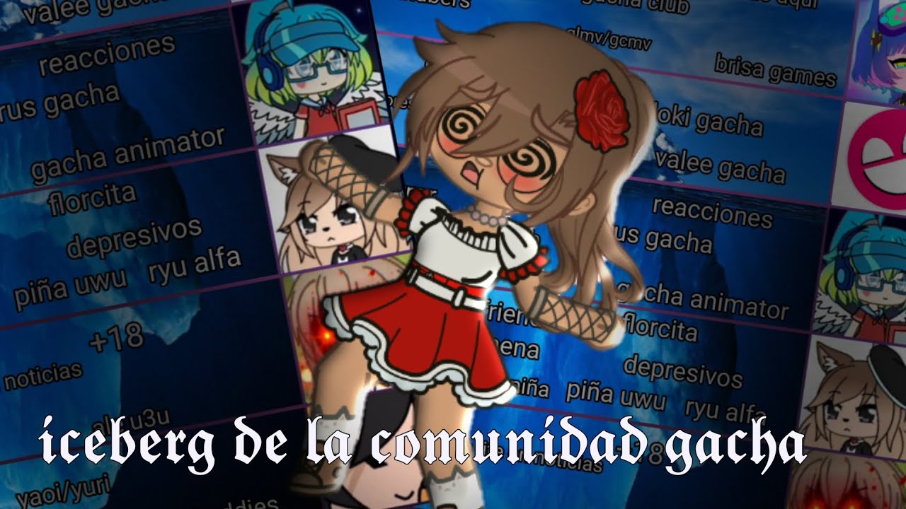 Iceberg De La Comunidad Gacha by: jansteria 📌🎀
