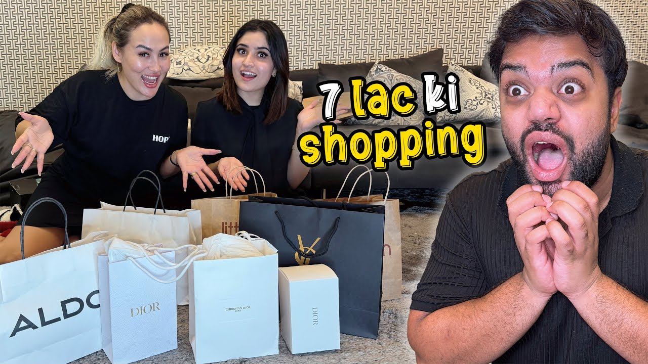 Aroob Aur Uski Dost Ne Rs 7 Lac Ki Shopping Karli 😱 | Dubai Mein Larai Ho Gai 🤣