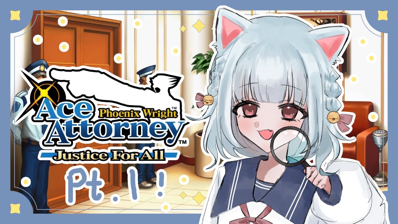 [PHOENIX WRIGHT ACE ATTORNEY: JFA] PT.1 cute detective (lawyer) brings justice for all!!