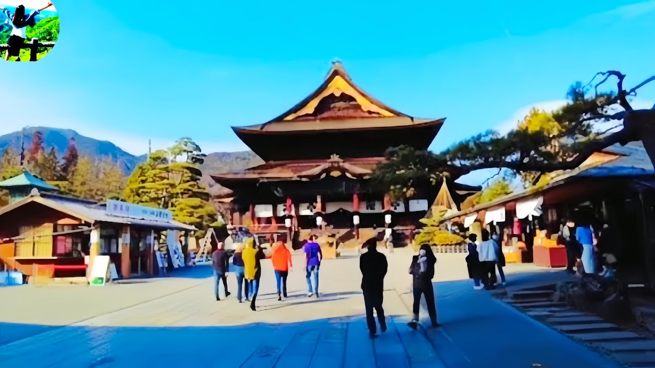 Посещение Дзенкодзи в Нагано, второго по величине храма в Японии#traveljapan#ASMR
