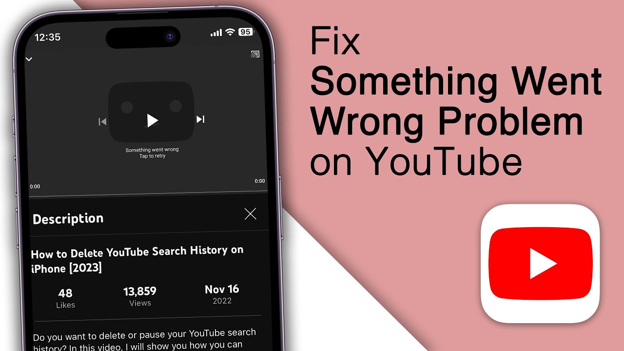 How to Fix YouTube Something Went Wrong on iPhone!