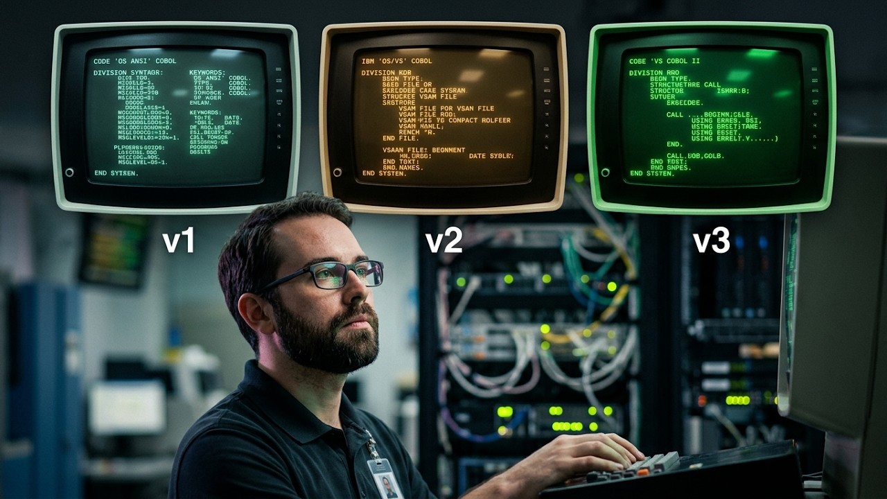 3 generations of IBM Cobol compilers for MVS - M201