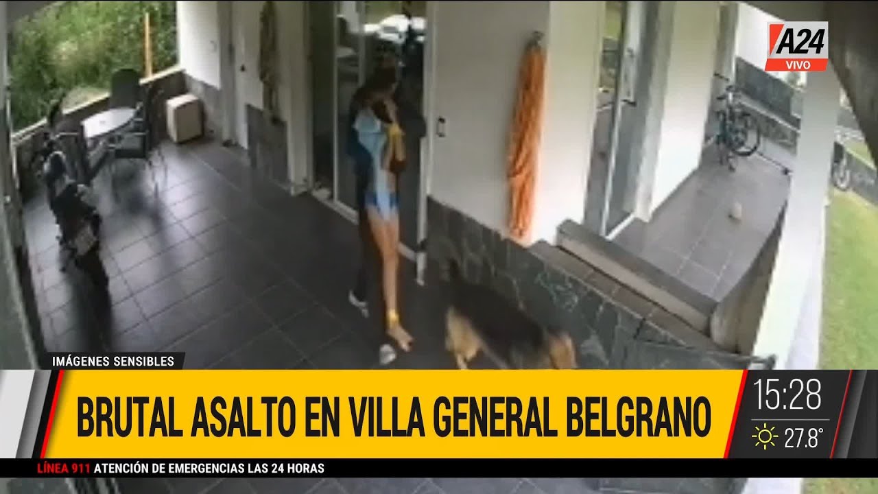 🚨 Brutal asalto y robo millonario en Villa General Belgrano