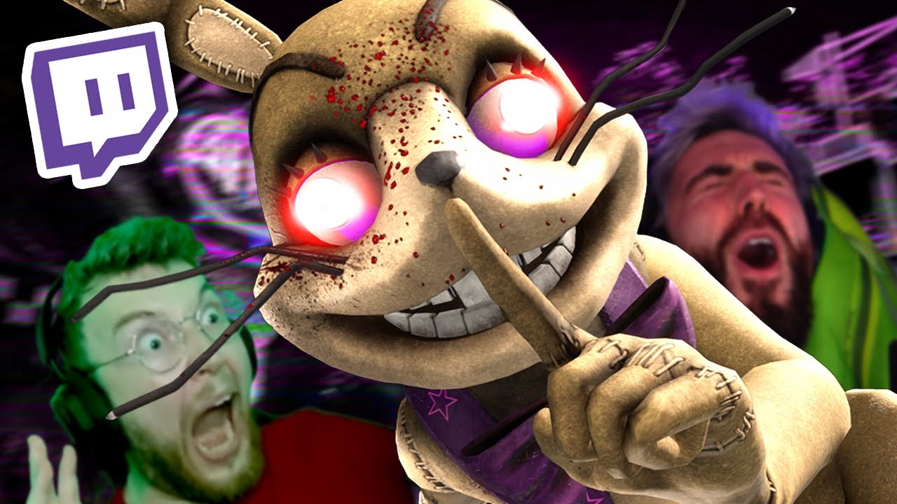Пугающие стримеры в роли GLITCHTRAP в DBD