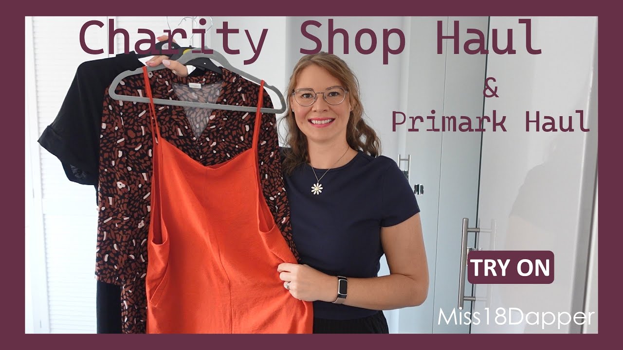 Charity Shop Haul & Primark Bargains | Thrifting UK | Try On | Miss18Dapper | 2025