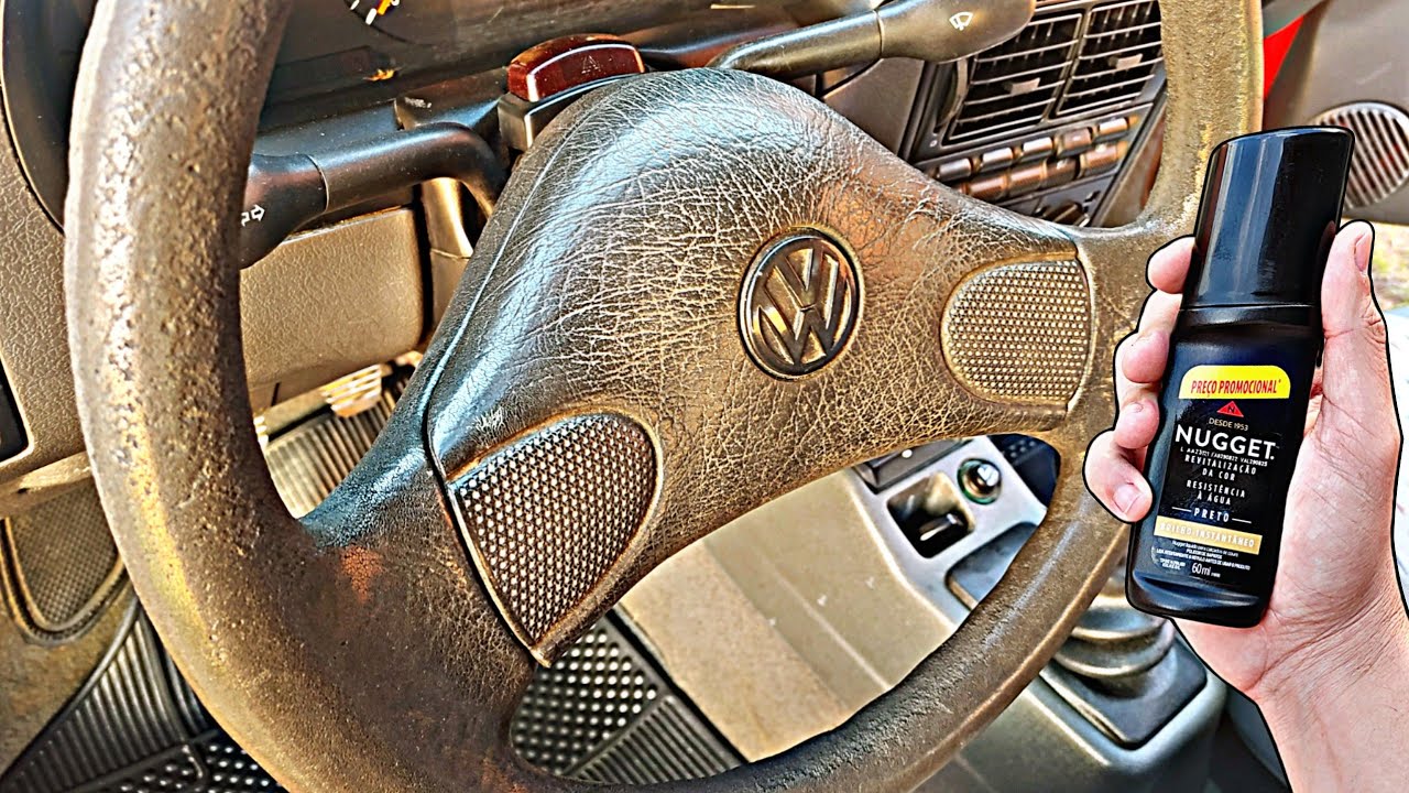 Como Restaurar Volante Desgastado de Carro.