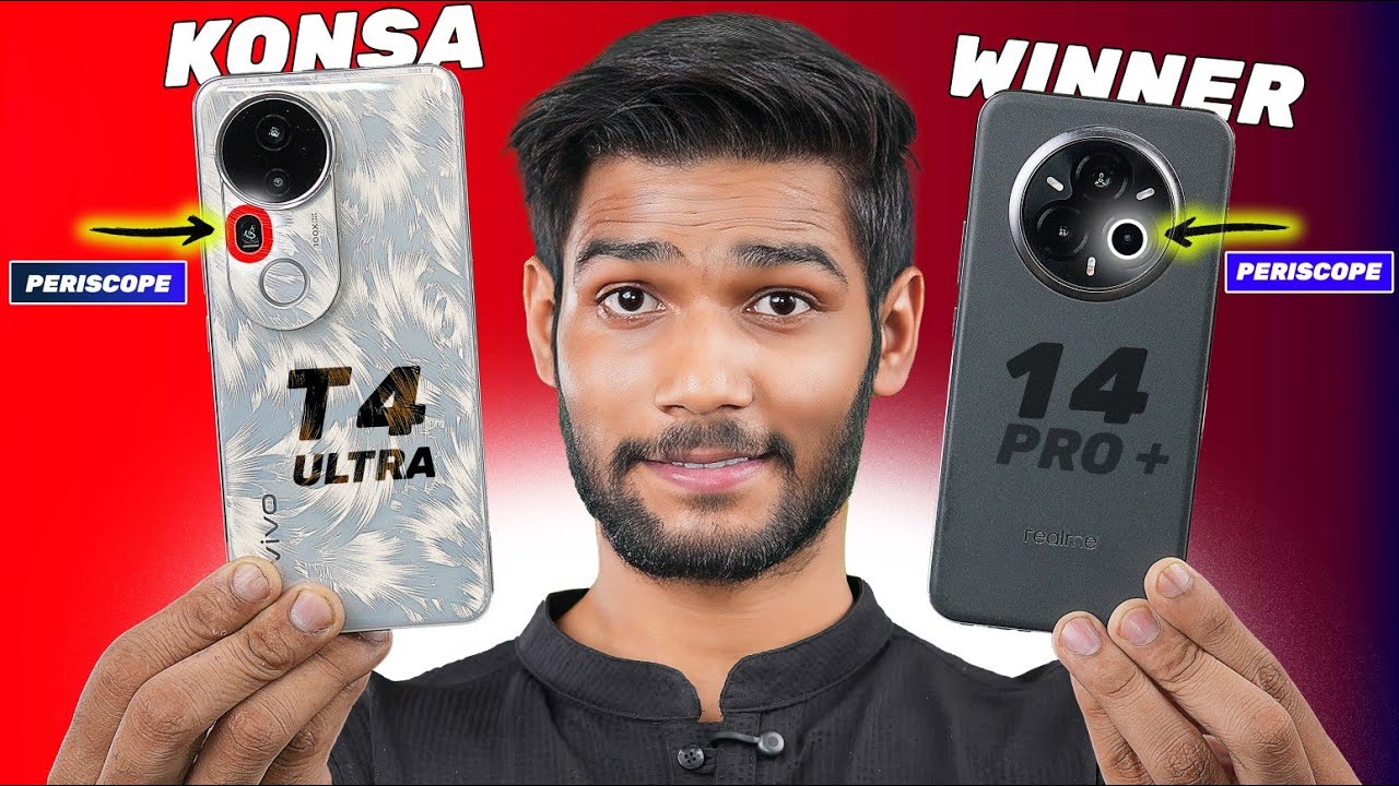 Vivo T4 Ultra против Realme 14 Pro Plus Konsa Best