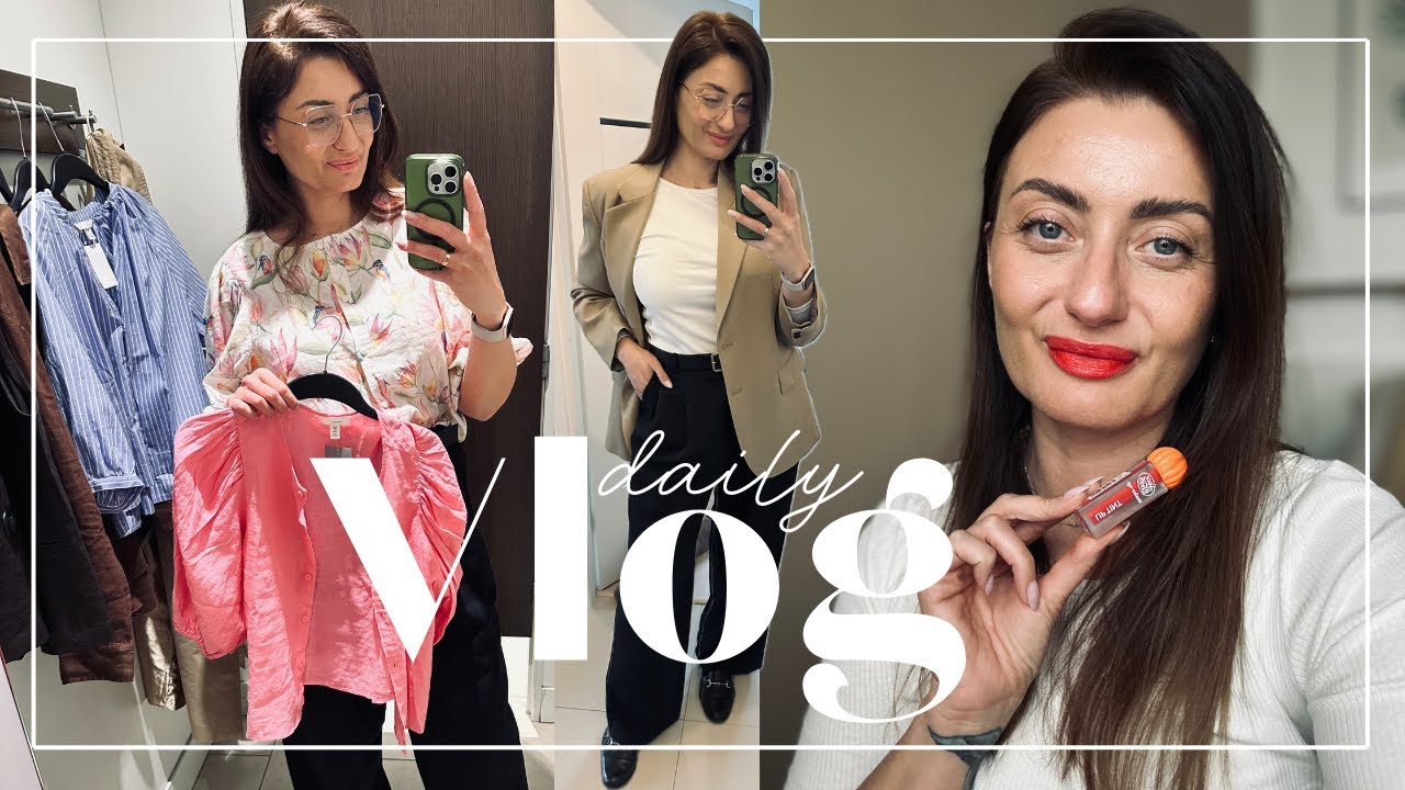 DAILY VLOG 🛍️ ZACZYNAMY REMONT 👷‍♀️VLOGOWE MIERZYMY RESERVED I H&M 👗TEST FACEBOOM TINT💋 |RozgadanaTv