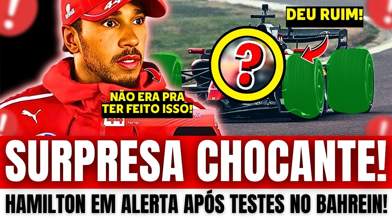 Lewis Hamilton SOLTA BOMBA na Ferrari | Max Verstappen faz JOGADA DE MESTRE na Red Bull | Mercedes