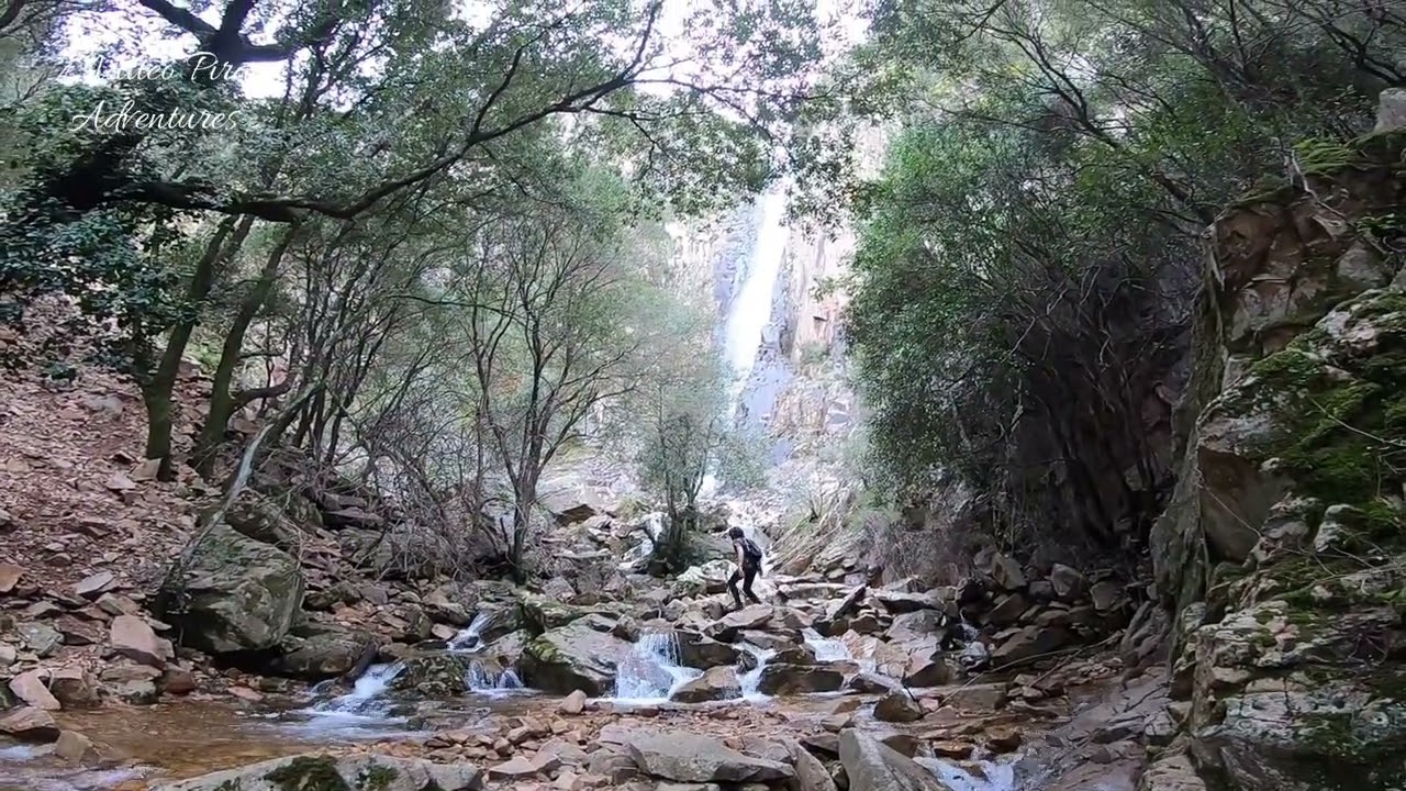La Cascata pi&ugrave; alta della Sardegna (Muru Mannu/Monte Linas - Sardinia)