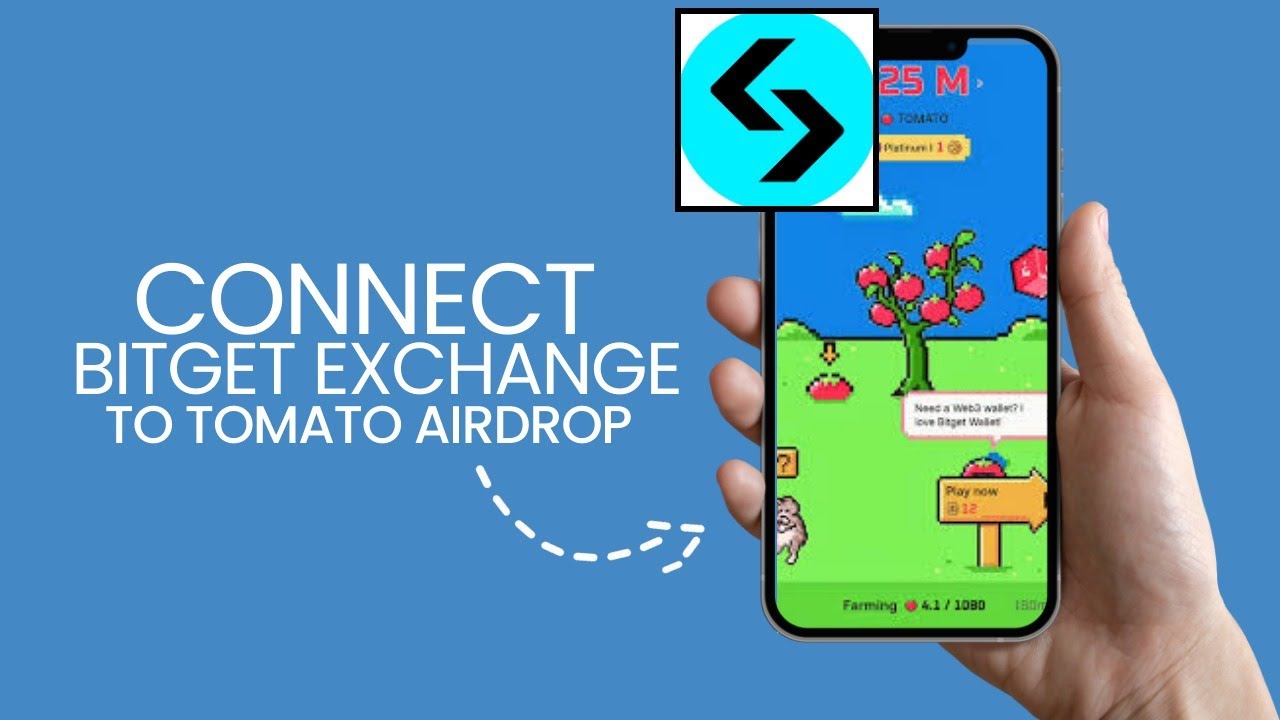 How to Connect Bitget Exchange to Tomato Airdrop