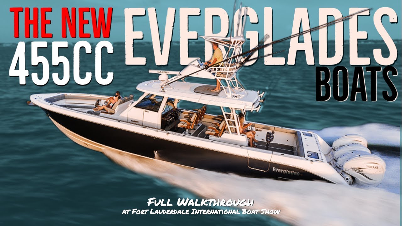 The NEW Everglades 455CC our First Look!