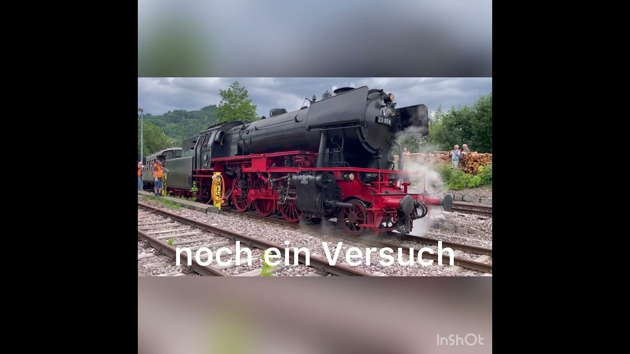 Dampf im Achertal mit 23 058