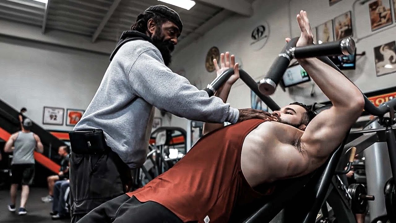 A COMPLETE CHEST WORKOUT WITH Charles Glass & Hocine Belaid