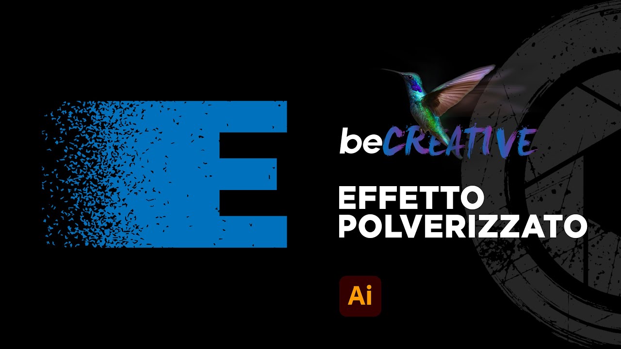 Effetto Testo Polverizzato   Illustrator