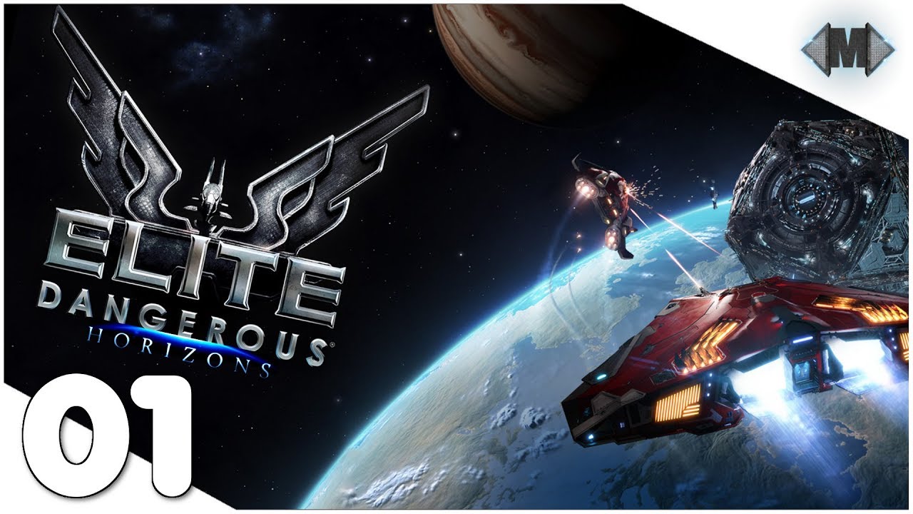 Elite Dangerous [Horizons] ❅ #01 Der Einstieg in das Spiel ❅ [Deutsch German Gameplay]